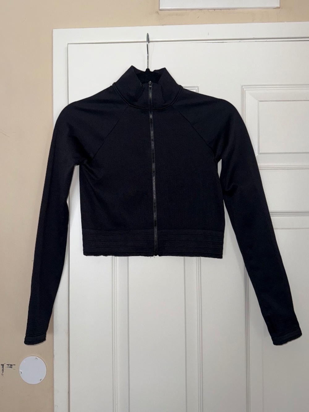 Fabletics Cropped Workout Jacket - Small